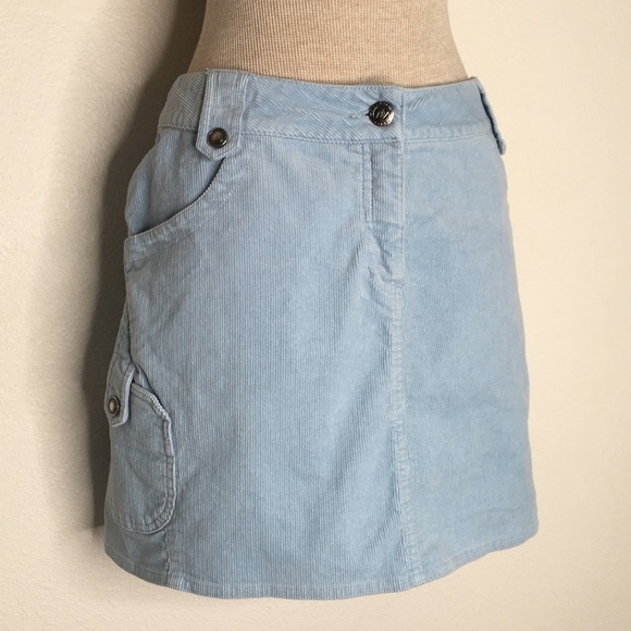 Cloudveil Skirt Mini Pencil Corduroy Pockets 6 - Picture 7 of 8